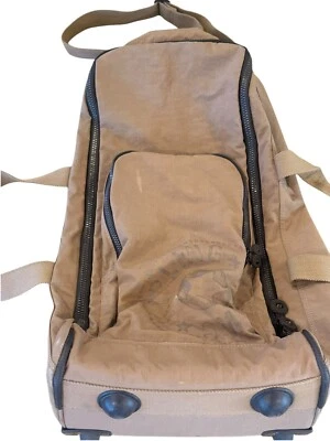 Bolsa de Lona con Ruedas KIPLING Equipaje de Mano Bronceado con Logo Foto 1 de 4