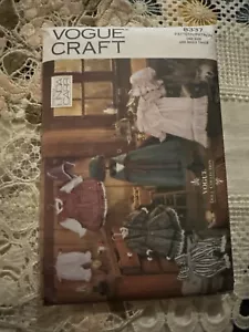 Vogue 8337 Early American doll clothes for 18" dolls Linda Carr  UNCUT - Picture 1 of 3