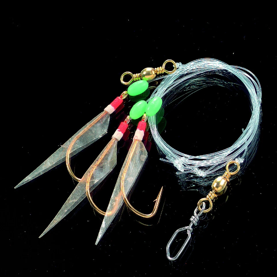 Jenzi Dega Norwegen Paternoster mit echter Fischhaut 5 Größen  Meeres-Shop - Bild 1 von 1