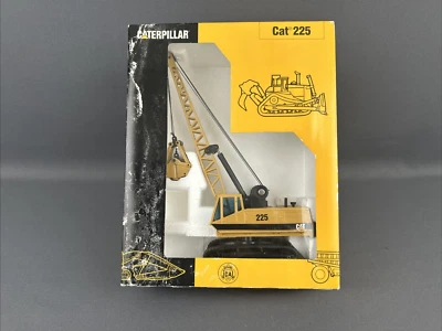 Joal 1/50 Scale CAT 225 Digging Crane Diecast Yellow NIB - Image 1 of 4