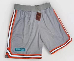 NEU Mitchell & Ness Shorts Markenspiel grau orange Miami Florida Alligatoren Small - Bild 1 von 4