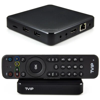 TVIP 705 BT 4K Android 11.0 IP-Smart TV IPTV Box Receiver HDR Dual-WiFi S-Box 23 - Bild 1 von 4