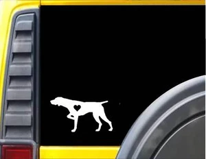 Deutsch Kurzhaar Zeiger Kleines Herz J609 6 Zoll Hund Aufkleber Sticker - Bild 1 von 1