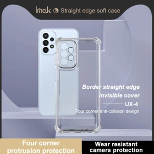 IMAK For Samsung Galaxy A23 4G 5G Luxury Shockproof Airbag Soft Clear Case Cover - Picture 1 of 7