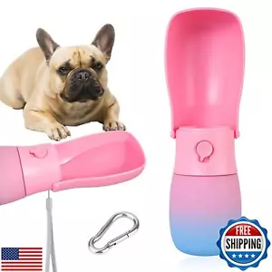 VEPOUYU Portable Dog Water Bottle Small 300ml/10oz Dog Travel Water Bottle Di - Picture 1 of 5