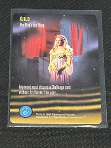 Star Trek The Card Game Wild The Play's the Thing - Picture 1 of 2