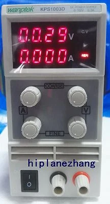 Hi-Resolution 0.01V/0.001A Mini DC Power Supply Output 0-100V 0-3A AC110-220V - Image 1 of 2