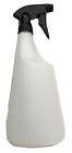 Sprhflaschen mit Griffmulde 1 Liter transparent mit verstellbarem Sprhkopf