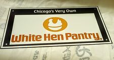 White Hen Pantry Sign .. defunct Chicago chain .. FREE shipping on any 8+ signs