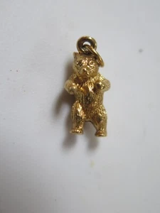 🌷 JOAN RIVERS Dije Dorado OSO - Imagen 1 de 2