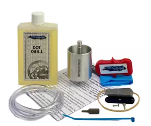 Kit de frenos fácil de sangrar TBS para Hope Tech 3. Con fluido DOT. V4 E4 X2 (No:- 3) - Imagen 1 de 2
