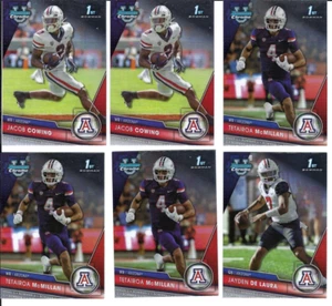 2023 Bowman Chrome University 1st Bowman Arizona 6 Excellent Cards - Bild 1 von 1