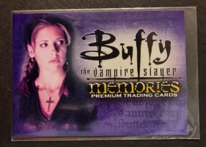 BUFFY THE VAMPIRE SLAYER Memories Promo Card #B-1 Inkworks 2006 - Picture 1 of 2
