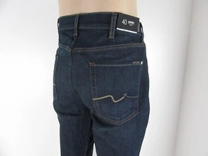 Neu mit Etikett 7 Seven For All Mankind, Herrenjeans, PAXTYN, SKINNY LEG, BALS, Größe 40 199 $ - Bild 1 von 12