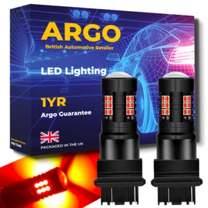 2x 3157 180 Led Tail Stop Brake Light Xenon Canbus Error Free Bulbs P27/7w 12v - Picture 1 of 14