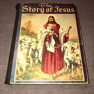 The Story of Jesus by Lloyd Edwin Smith Vintage Hardcover Childrens Book 1934 - Picture 1 of 5