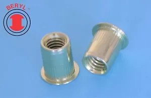 TSBS518, LFK acero amarillo zinc tuerca de remache inserto tuerca de remache tuerca-5/16-18 -10 piezas - Imagen 1 de 1