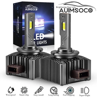 Par de faros LED D1R D1S D1C 6000K xenón blanco para BMW 440i Gran Coupé 2017 Foto 1 de 4