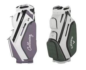 Callaway 2024 Org 14 Cart Bag White/Violet Haze - Picture 1 of 6