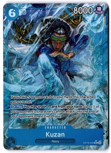 Kuzan Alt Art OP12-043 Legacy of the Master Foil ENGLISH - Picture 1 of 2