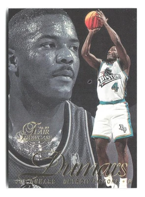 1996-97 Flair Showcase #65 Joe Dumars - Image 1 of 2