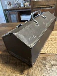 Kennedy Tool Box Chest With Socket Tray DG-21-236130  Hand Carry Flip Top - Picture 1 of 22