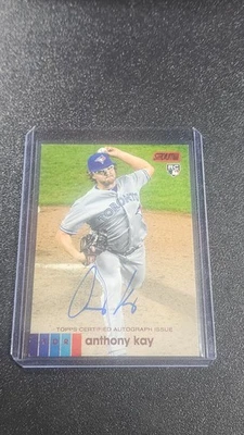 2020 Stadium Club Red Foil Anthony Kay Autograph/50 - Image 1 of 2
