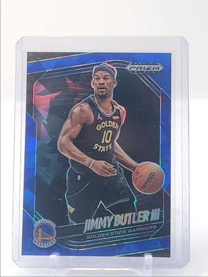 JIMMY BUTLER III 2024-25 PANINI PRIZM BLACK BASKETBALL BLUE ICE B /125 Q5752 - Image 1 of 2
