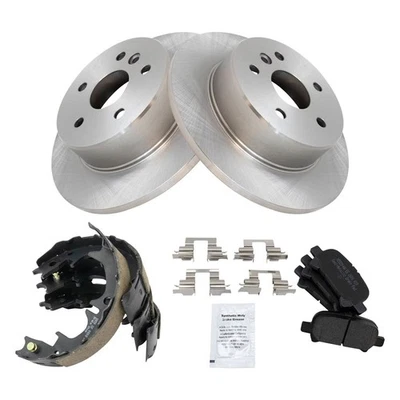 Комплект задних тормозных колодок и ротора подходит для Toyota Avalon 2000-2004 годов выпуска - Изображение 1 из 4