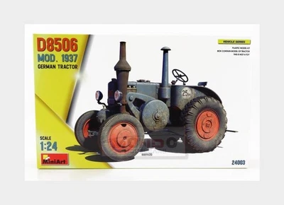 1:24 MINIART Lanz Bulldog D8506 German Tractor 1949 Kit MA24003 - Immagine 1 di 2