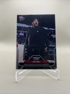 2025 Topps NOW - WWE - #85 Jelly Roll In-Ring Debut Summer Slam - *Ships Fast - Picture 1 of 2