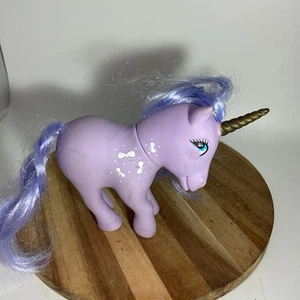 1983 Totsy Unicorn Figure Toy Purple 4.5” (A) - Picture 1 of 7