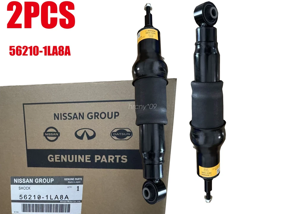 OEM 2X Rear Air Suspension Shock Struts 56210-1LA8A For 11-21 Infiniti QX56 QX80 Foto 1 de 4