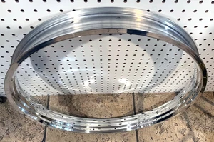 High Polished  BICYCLE FAT RIM HOOP 26" x 65MM x 36H for 26" X 3.0-4.0 TIRES - Picture 1 of 1