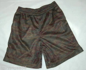 Boys Camouflage Athletic Mesh Lined Shorts Small 6-7 - Picture 1 of 1