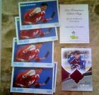 lot PAUL KARIYA GAME USED SP CUP CONTENDERS JERSEY + 5 CLASSIC RC SF SHOW PROMO