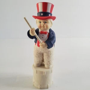 Dept.56.69337 Snowbabies 2002 For The Red, White and Blue Figurine without Flag - Picture 1 of 4