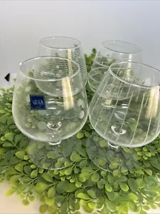 4er Set - Mikasa Crystal Cheers Brandy Snifters Cognac Trinkgläser - Bild 1 von 13