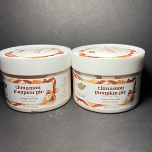 Lot Of 2 Dove Holiday Treats Cinnamon Pumpkin Pie Limited Edition Body Scrub - Picture 1 of 1
