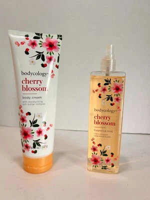 Bodycology Cherry Blossom Body Cream 8 oz & Fragrance Mist 8 oz - Image 1 of 4