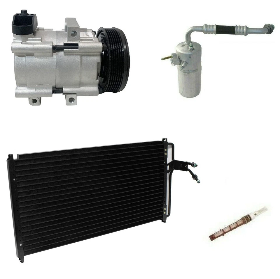 BRAND NEW RYC AC Compressor Kit With Condenser AE76A-N Fits Ford F-150 4.2L 1998 - Image 1 of 4