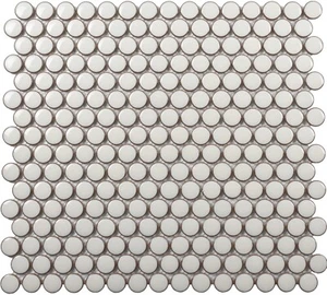 Rustic Cream Penny Round Mosaic Wall Floor Tile - Picture 1 of 1