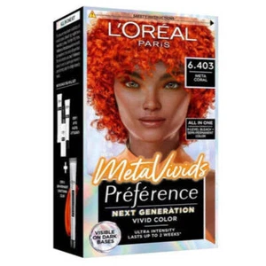 L'Oreal Preference Semi-Permanent Meta Vivids 6.403 Coral - Picture 1 of 1
