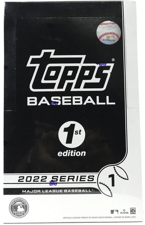 2022 Topps 1st Edition Series 1 Baseball 24 pack Hobby Box - Image 1 of 1