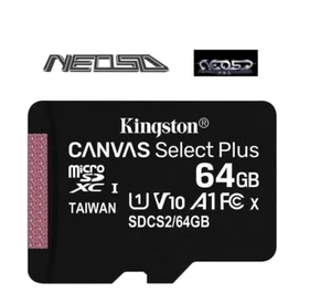 Kingston 64GB micro SD card w/ full Neo Geo AES MVS library - Picture 1 of 6