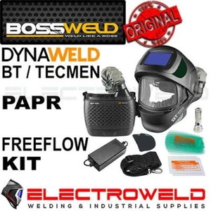 BOSSWELD Tecmen PAPR Air Freeflow iEXP TM1000 Welding Helmet Respirator 703100 - Imagen 1 de 10