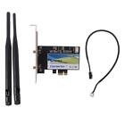 PCIE WiFi Card Adapter Bluetooth-compatible Dual Band Wireless Network Card