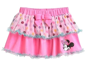 Minnie Mouse Disney Little Girls' Minnie Mouse Tiered Skirt NWT - Picture 1 of 1