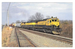 New York Susquehanna Western Railway Dash 8-40B Train Railroad Postcard Unused - Picture 1 of 2