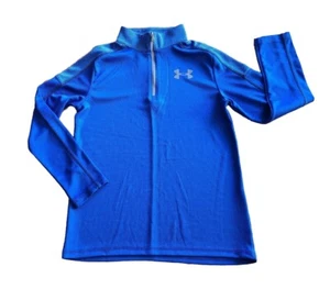 Under Armour Heatgear Athletic Running Pullover Sweatshirt Top Boy's Size M - Picture 1 of 7